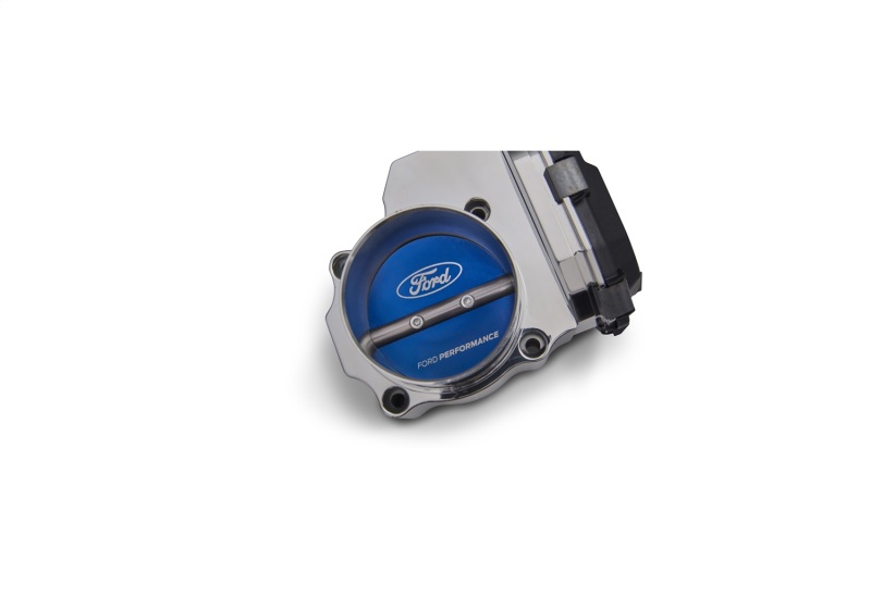 Ford Mustang Throttle Body - Ford Racing - 70MM Billet Aluminum - Polished - `18-`22